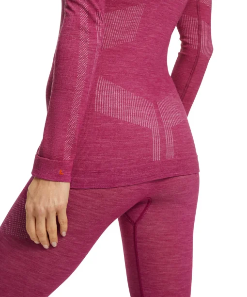 Dames Lange Mouw Shirt Wool-Tech