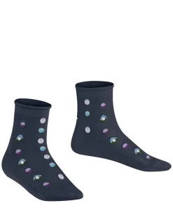 Dotted Flower Kinderen Korte Sok