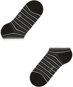 Stripe Shimmer Dames Sneakersokken